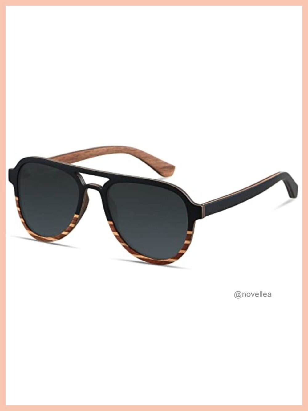Handmade Natural Wood Sunglasses Polarized UV Protection Unisex